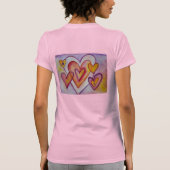 Het verbinden van Liefde maakt het Schilderen van  T-shirt (Achterkant)
