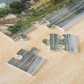 Het verbluffende kasteel van Schonbuhel bevindt zi Legpuzzel (Zijkant)