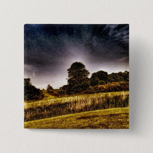 Het Verbluffende Park Vierkante Button 5,1 Cm (Voorkant)