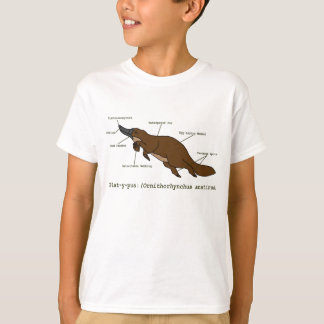 Het verbluffende Platypus-Shirt T-shirt