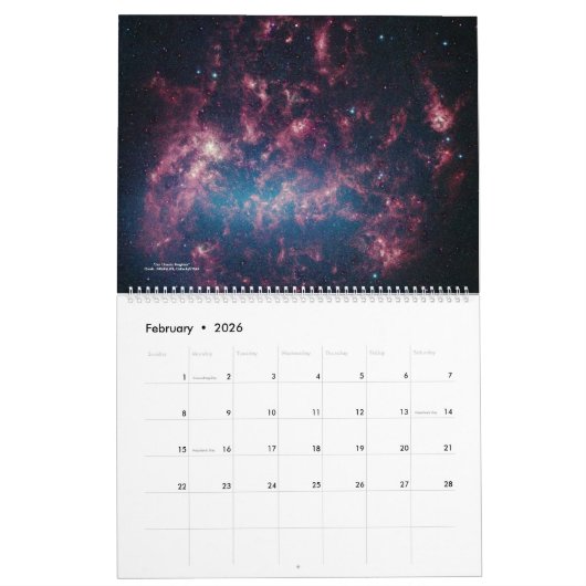 Het verbluffende universele kalender (Feb 2026)