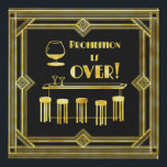 Het verbod is op het gebruik van Art Deco Gold in  Imitatie Canvas Print<br><div class="desc">Voeg de ambiance van de Roaring 20 aan de muur van uw Man grot toe,  zij scheen,  balie of Den. Ik zie mijn winkel voor nog veel meer Man Cave en haar Shed Gifts.</div>