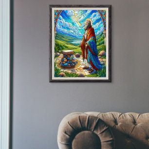 Het verbond van Abram in Genesis 15 Poster