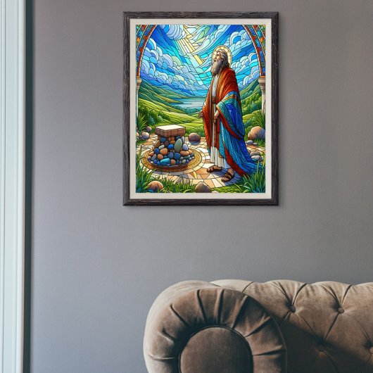 Het verbond van Abram in Genesis 15 Poster