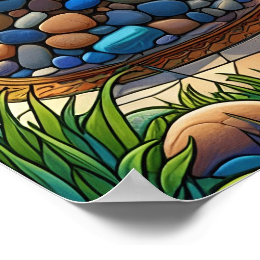 Het verbond van Abram in Genesis 15 Poster (Hoek)