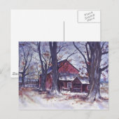 Het Verborgen Huis van het Boerderij - briefkaart (Voorkant / Achterkant)