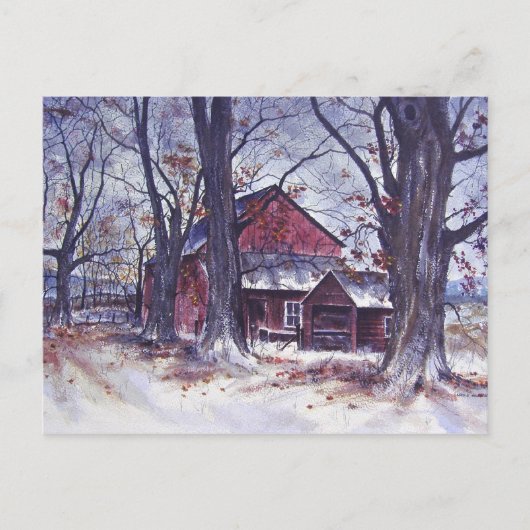 Het Verborgen Huis van het Boerderij - briefkaart (Voorkant)