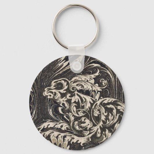 Het verborgen konijn sleutelhanger (Voorkant)