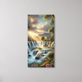 Het Verborgen Paradijs – Een Legendarische Ontsnap Canvas Afdruk