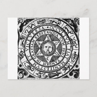 Het verborgen wordt het manifest briefkaart