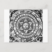 Het verborgen wordt het manifest briefkaart (Voorkant)