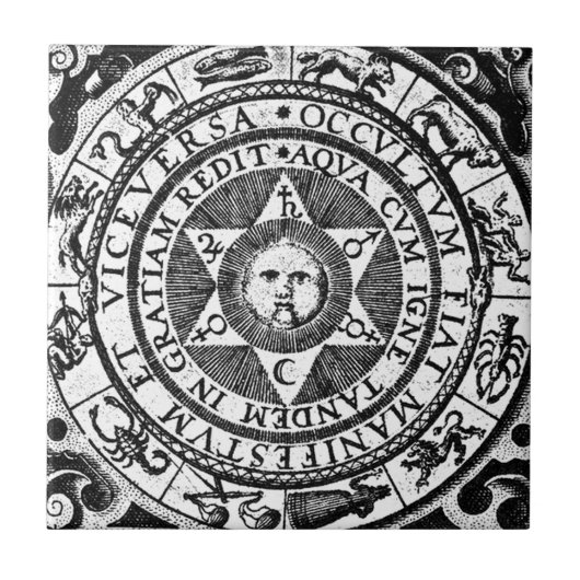 Het verborgen wordt het manifest tegeltje (Voorkant)