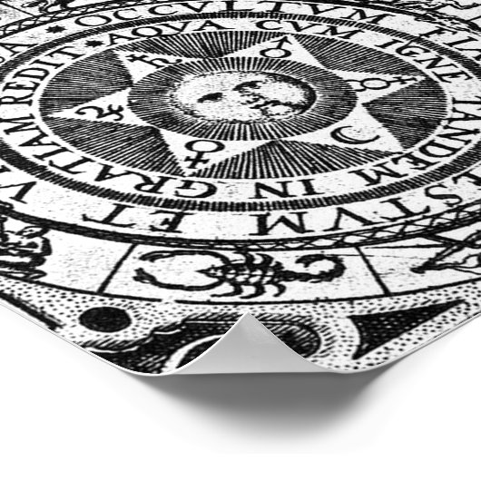 Het verborgen wordt het manifeste poster (Hoek)