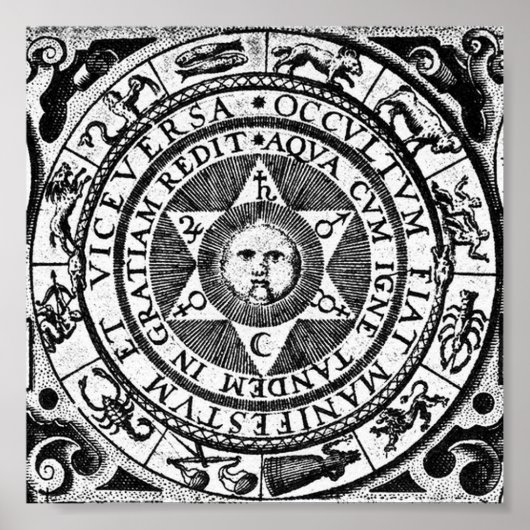 Het verborgen wordt het manifeste poster (Voorkant)