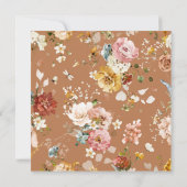 Het verbrande Oranje Manuscript van de Daling van  Kaart (Achterkant)