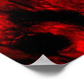 Het verbrande Poster van het Man (Hoek)