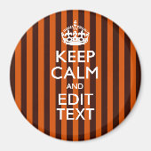 Het verbrande Sinaasappel personaliseert dit houdt Magneet (Voorkant)