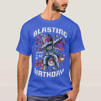 Het verbranden in mijn 21ste verjaardag, 21 jaar o t-shirt