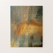 Het verbranden van de huizen van heren en lagers legpuzzel (Verticaal)