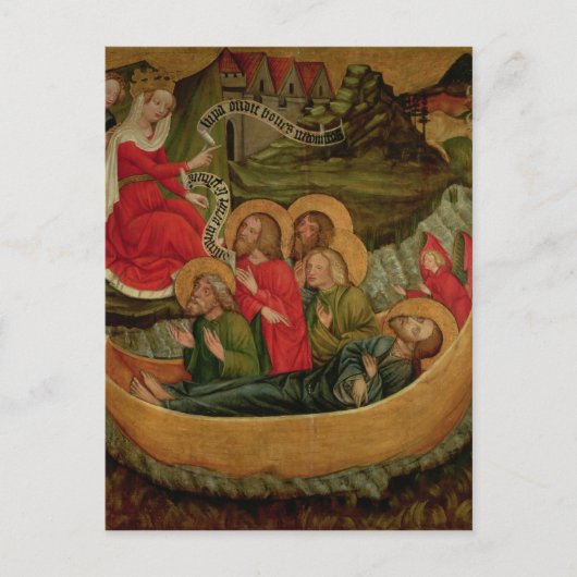 Het verbranden van het lichaam van St. James de Briefkaart (Voorkant)
