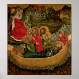 Het verbranden van het lichaam van St. James de Poster