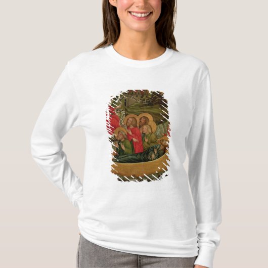 Het verbranden van het lichaam van St. James de T-shirt (Voorkant)