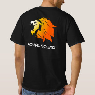 Het verbranden van het Lion Royal Squad-T-shirt T-shirt