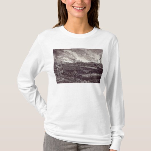 Het verbranden van Stry bij Lemberg T-shirt (Voorkant)