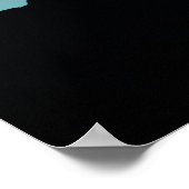 Het verbranden van wolken over de bergen poster (Hoek)