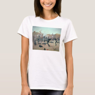 Het verdedigen van de Fort: Indiërs vallen een Am T-shirt