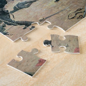 Het verdedigen van de Fort: Indiërs vallen een Ame Legpuzzel (Zijkant)