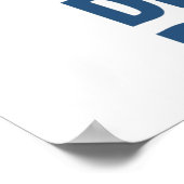 Het verdelen door nul is geen spel poster (Hoek)