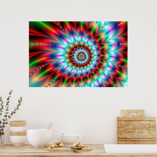 "Het verder binnen" Poster (Keuken)