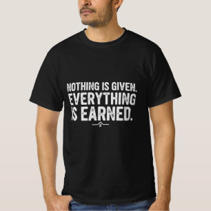 Het ‘verdiende succes’ T-shirt