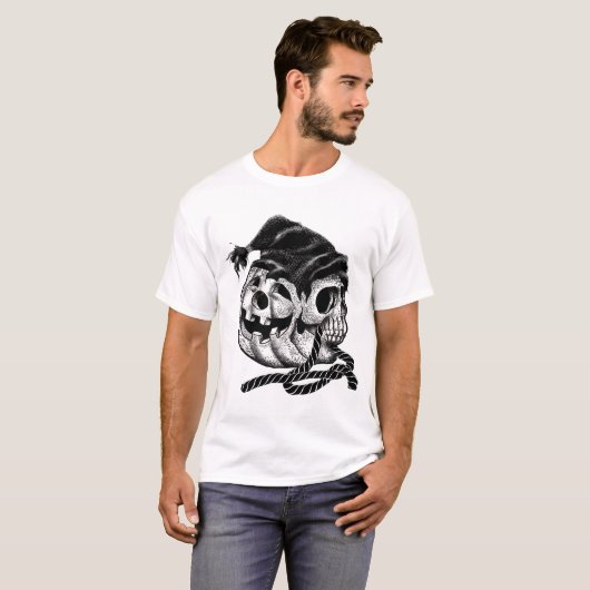 Het verdraaide lot van Pumpkin Skull T-shirt (Voorkant volledig)