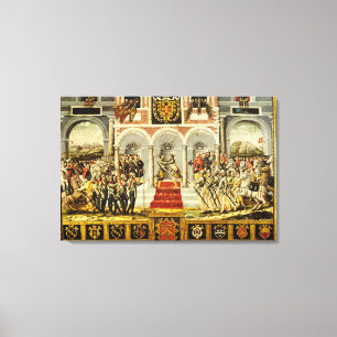 Het Verdrag van Cateau-Cambresis Canvas Afdruk