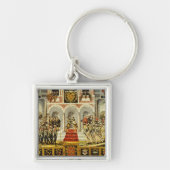 Het Verdrag van Cateau-Cambresis Sleutelhanger (Voorkant)