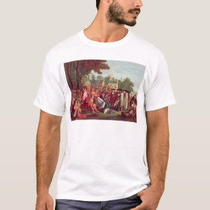 Het Verdrag van William Penn met de Indiërs in 16 T-shirt