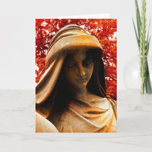 Het Verdriet van de herfst Kaart (Voorkant)