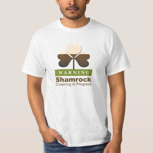 Het verdrinken van de Shamrock T-shirt (Voorkant)