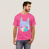 Het verdwaalde spel Lone Cat Head Logo T-shirt (Voorkant volledig)