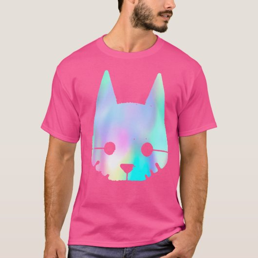 Het verdwaalde spel Lone Cat Head Logo T-shirt (Voorkant)