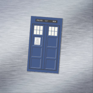 Het Verenigd Koninkrijk - Blauwe Openbare Magnetisch Visitekaartje