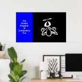 Het Verenigd Koninkrijk Poster (Thuiskantoor)