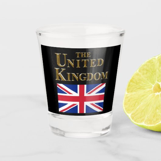 HET VERENIGD KONINKRIJK SHOT GLAS (Voorkant)