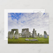 Het Verenigd Koninkrijk, Stonehenge Briefkaart (Voorkant / Achterkant)