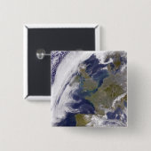 Het Verenigd Koninkrijk Vierkante Button 5,1 Cm (Voorkant /achterkant)