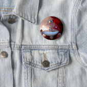 Het verfraaien ronde button 5,7 cm (In situ)