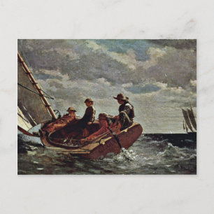 Het verfrist zich door Homer Winslow (beste kwalit Briefkaart