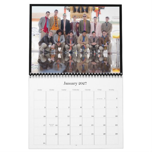 Het vergaderrooster van de leden zonder punt 2012 kalender (Jan 2027)